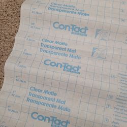 Con-Tact Shelf Liner! Clear Matte Finish