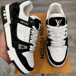 Louis Vuitton LV Trainers White & Black Sneaker