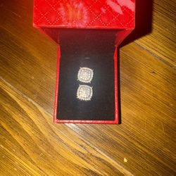 Moissanite earrings 