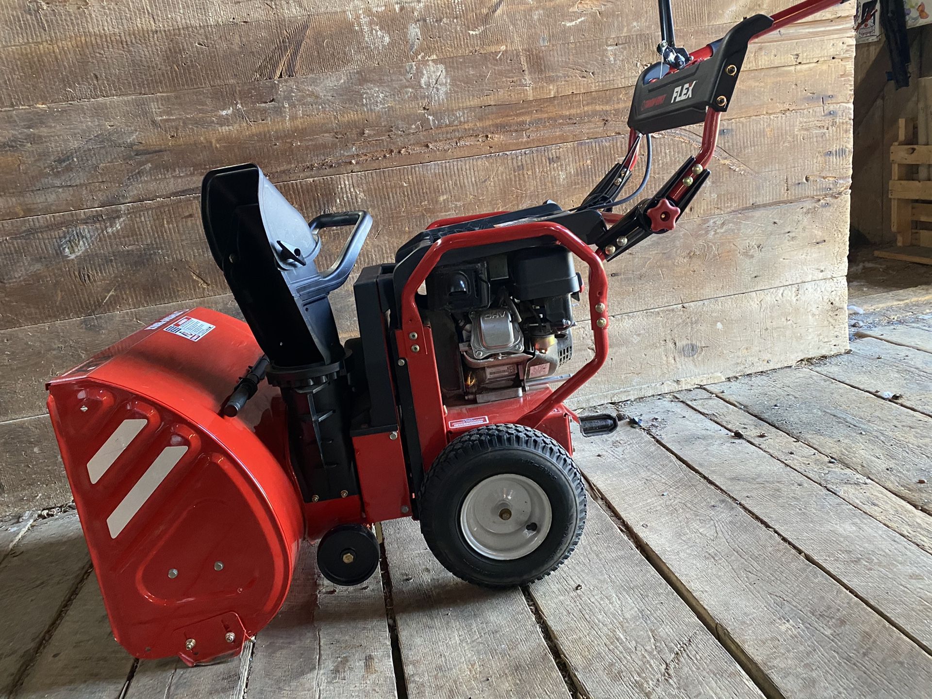 Troy bilt flex snow blower lawn mower engine base interchangeable