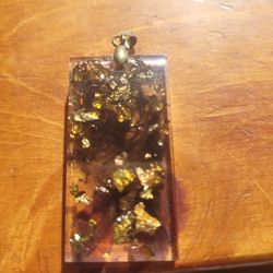 Awsome Handmade Resin Pendant 