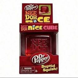 Dr Pepper Nice Cube Squishy Toy