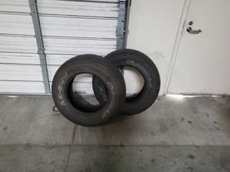 2 IRONMAN TIRES 255 70 R17