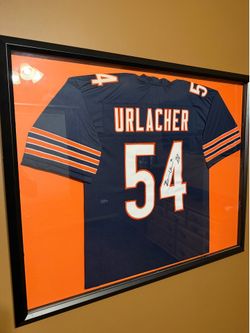 Framed Signed Urlacher Jersey