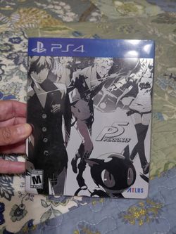 Ps4 Persona 5 SteelBook edition $25