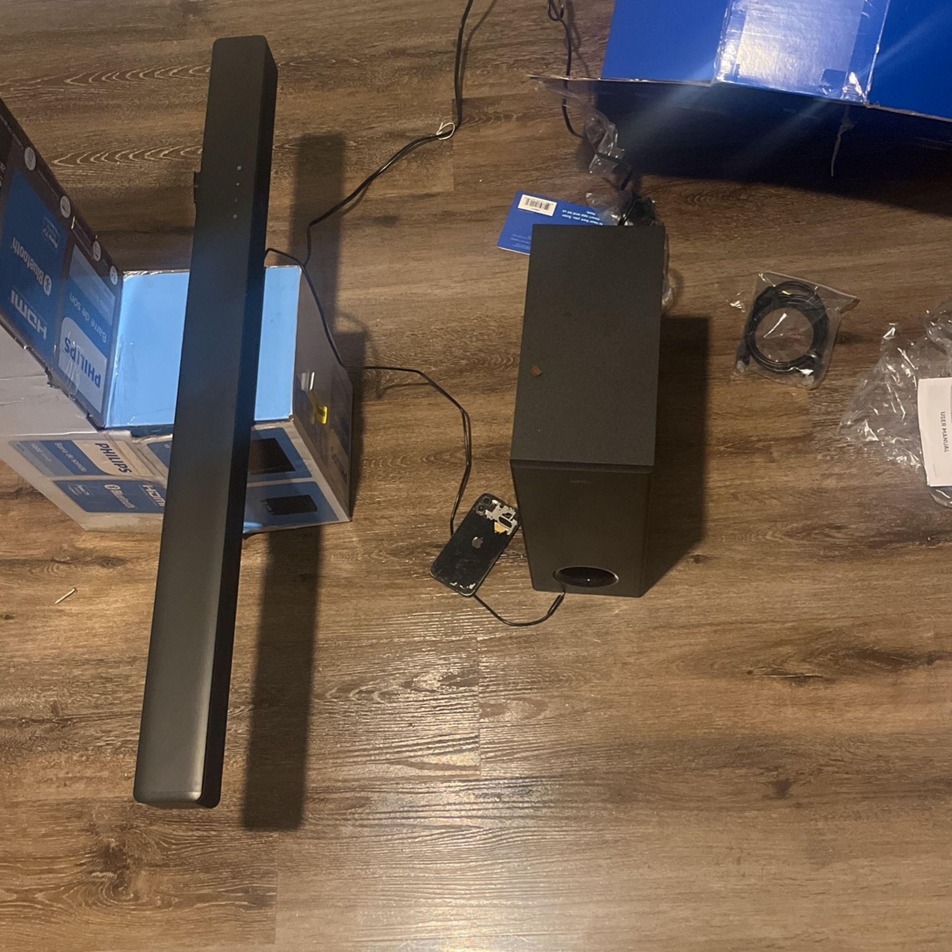 3.1 CH Dolby Atmos Sound Bar/Wireless Subwoofer