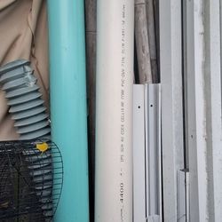 $19 EACH  5ft 4" PVC PIPES TWO AVAIL 