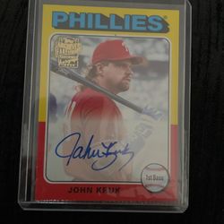 2021 Topps Archives John Kruk Auto