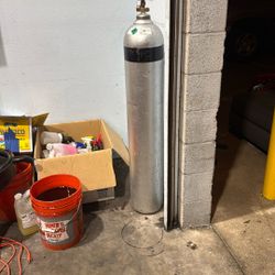 Aluminum Helium Tank