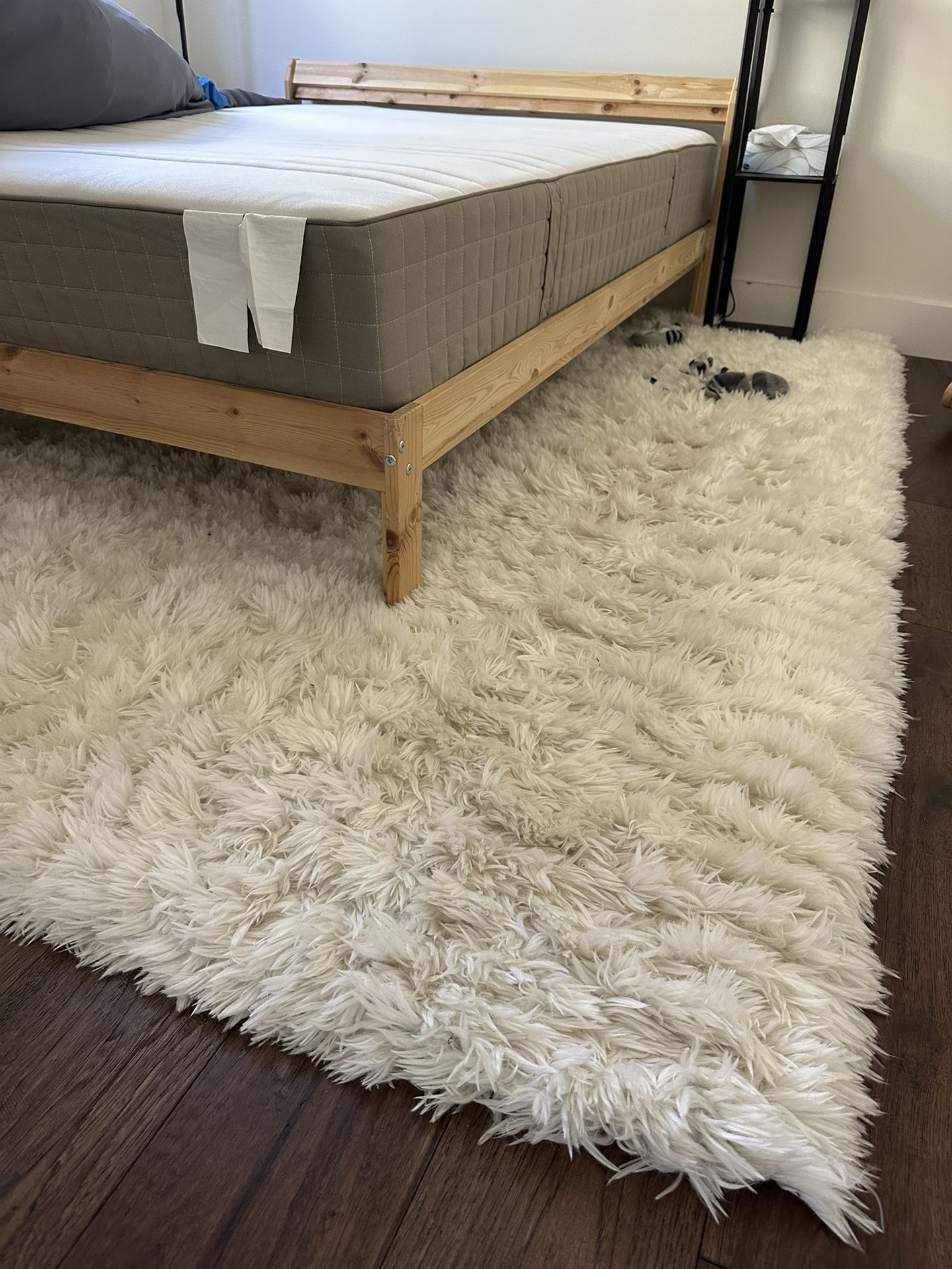 8x8 Soft White Carpet   