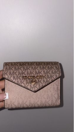 Michael kors rose gold wallet