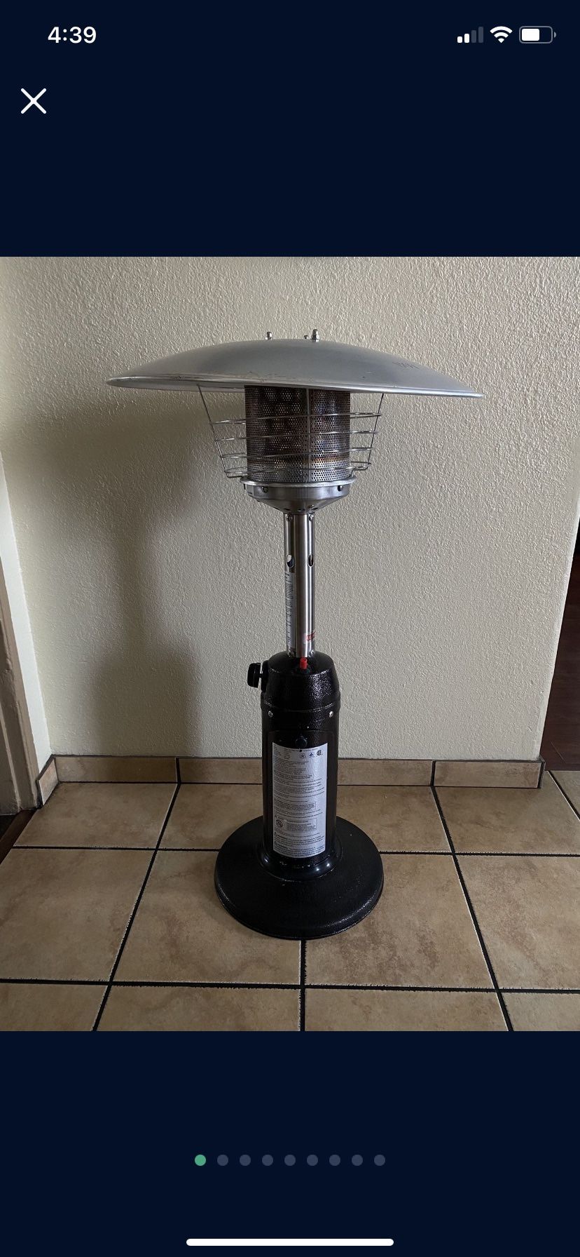 Hampton Bay 11,000 BTU Patio Heater