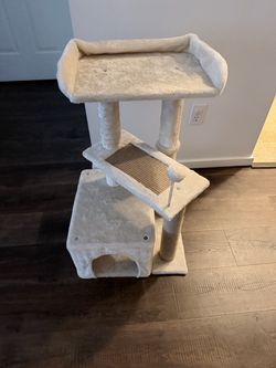 Cat Tree with Condo and Scratching Post