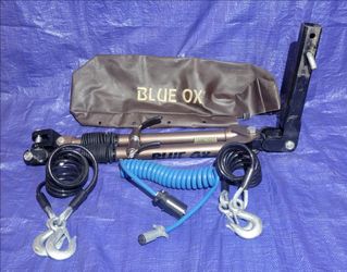 Blue Ox 10K Tow Bar With D-Ring Adapters