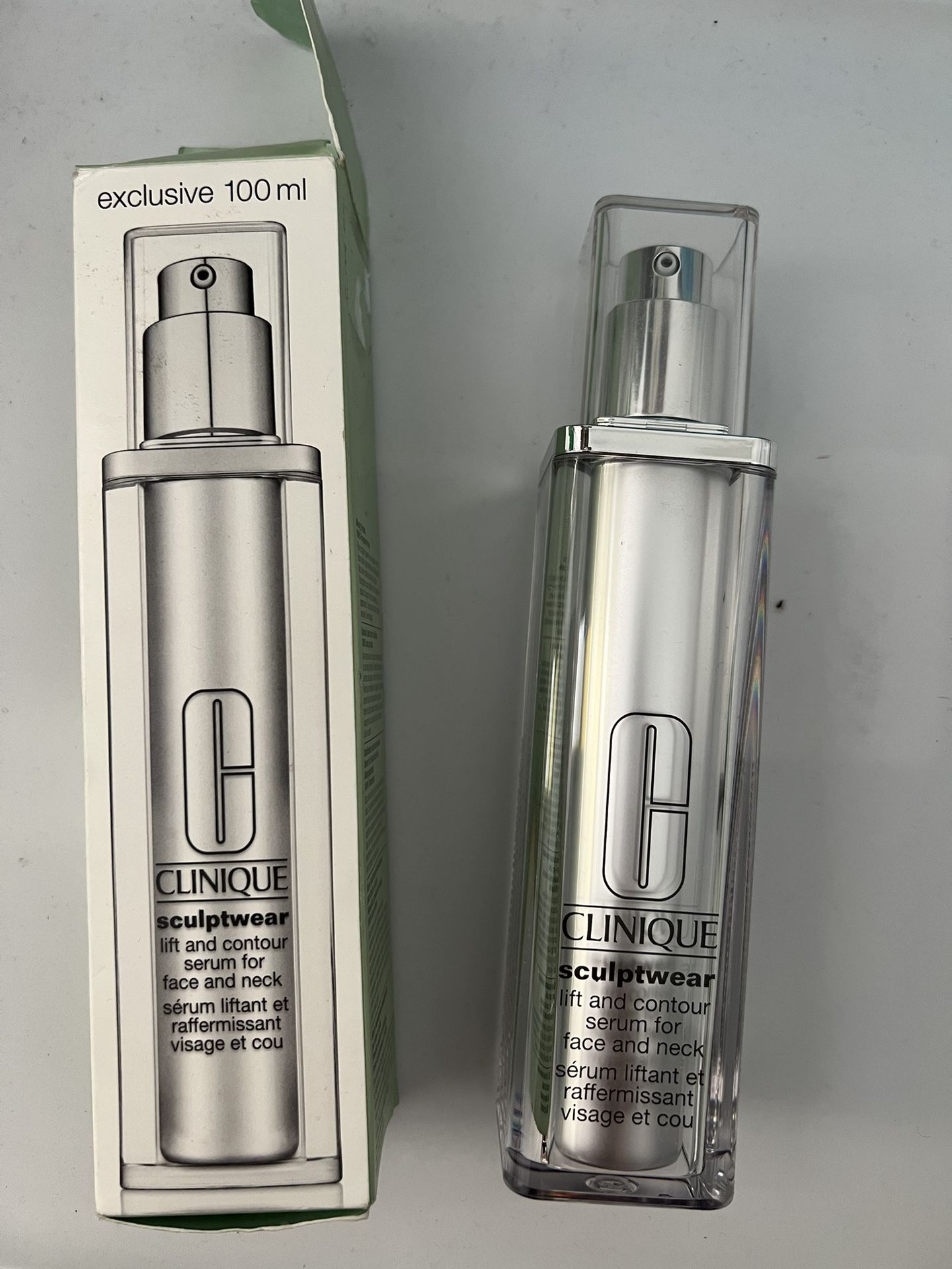 CLINIQUE SCULPTWEAR LIFT AND CONTOUR SERUM FOR ANTI AGE 3.4oz new in Badbox