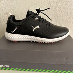 PUMA Ignite Blaze Pro Women Shoes Size 8.5 Black-rosewater New In Box Sneakers