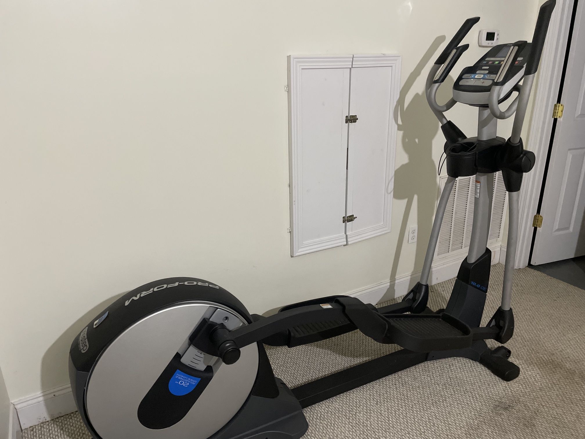 ProForm One Step Elliptical Machine With Folding SpaceSaver Design