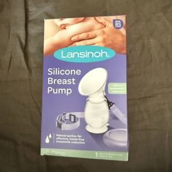 Lansinoh Silicone Breast Pump, Milk collector like the haka brand new never used 