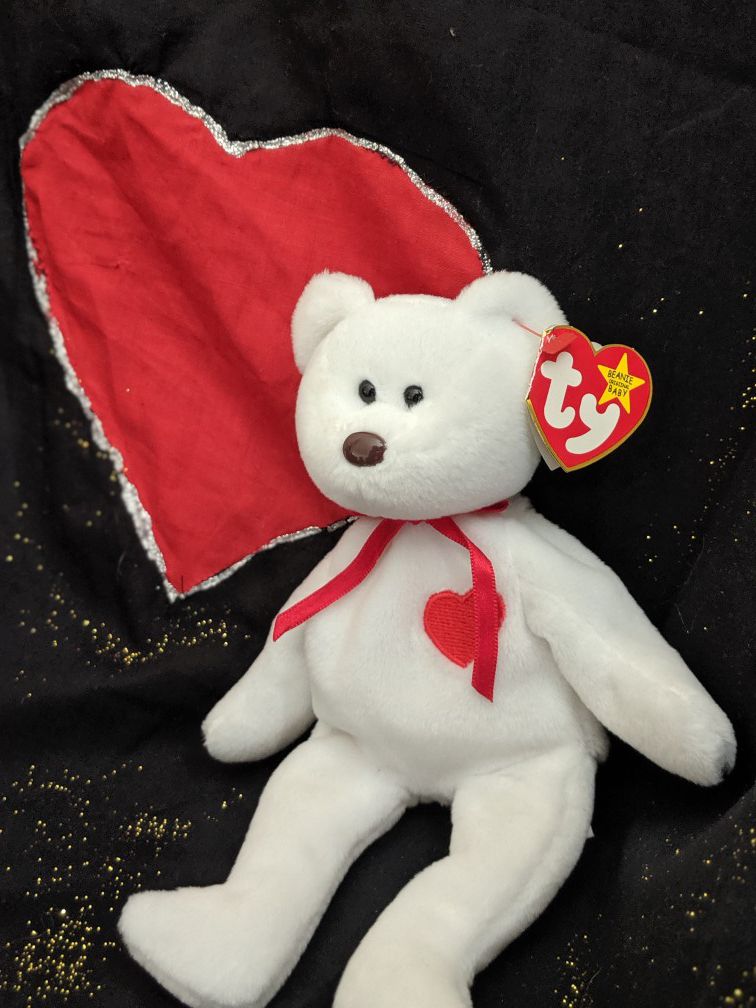 Valentino Bear Beanie Baby (top 10 most valuable with all the errors)