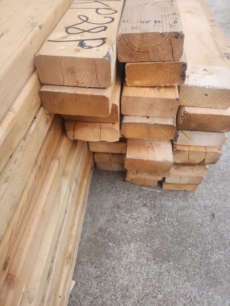 2x4 Wood Lumber 3ft