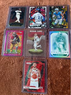 Sport cards (x7)