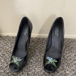 Hand Painted Heels-The Animal Pad 