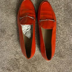 Gucci Women Brixton Apron-Toe Loafers 