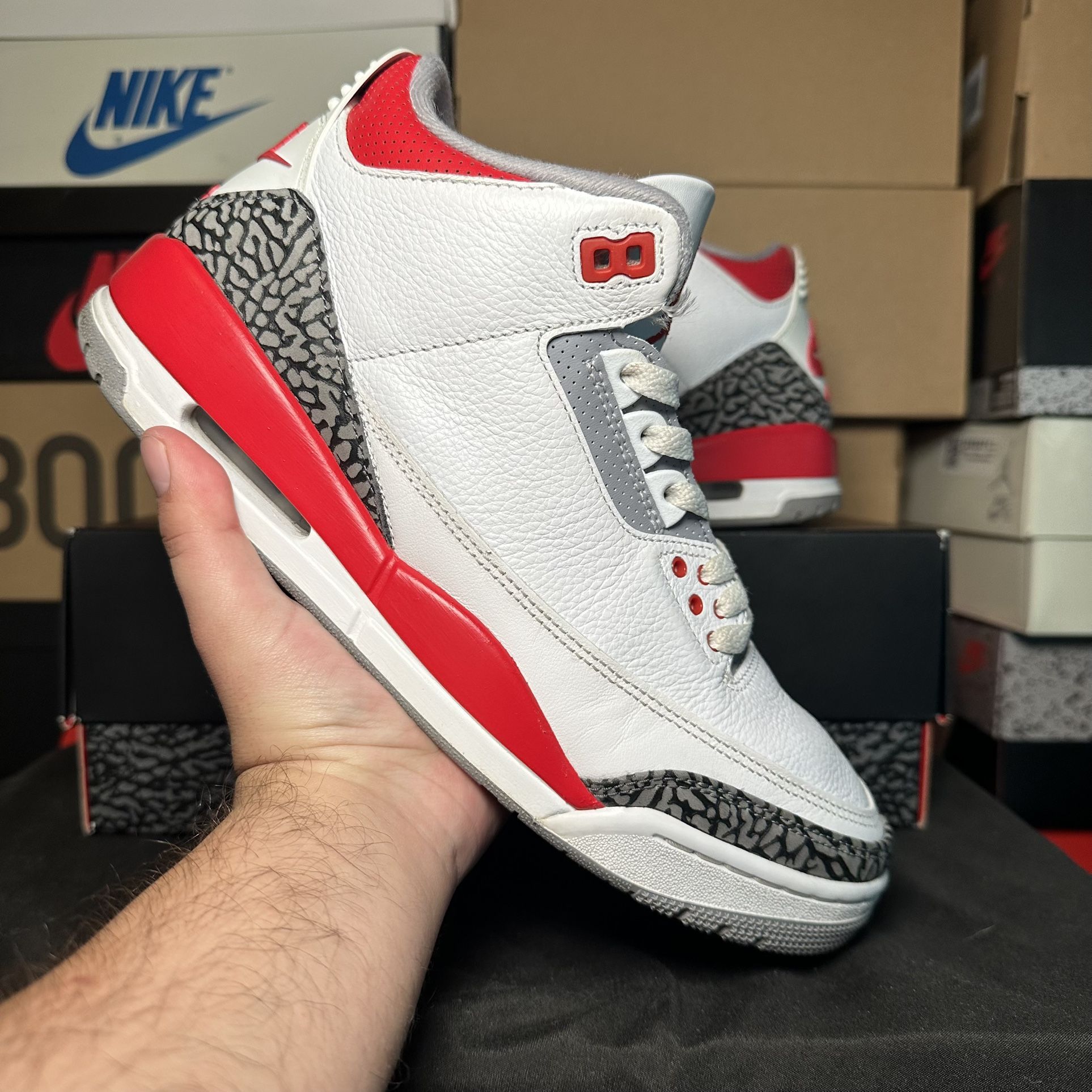 Jordan 3 Fire Red
