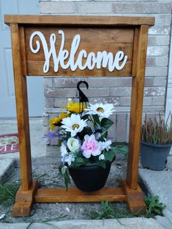 Beautiful Welcome Outside Decor