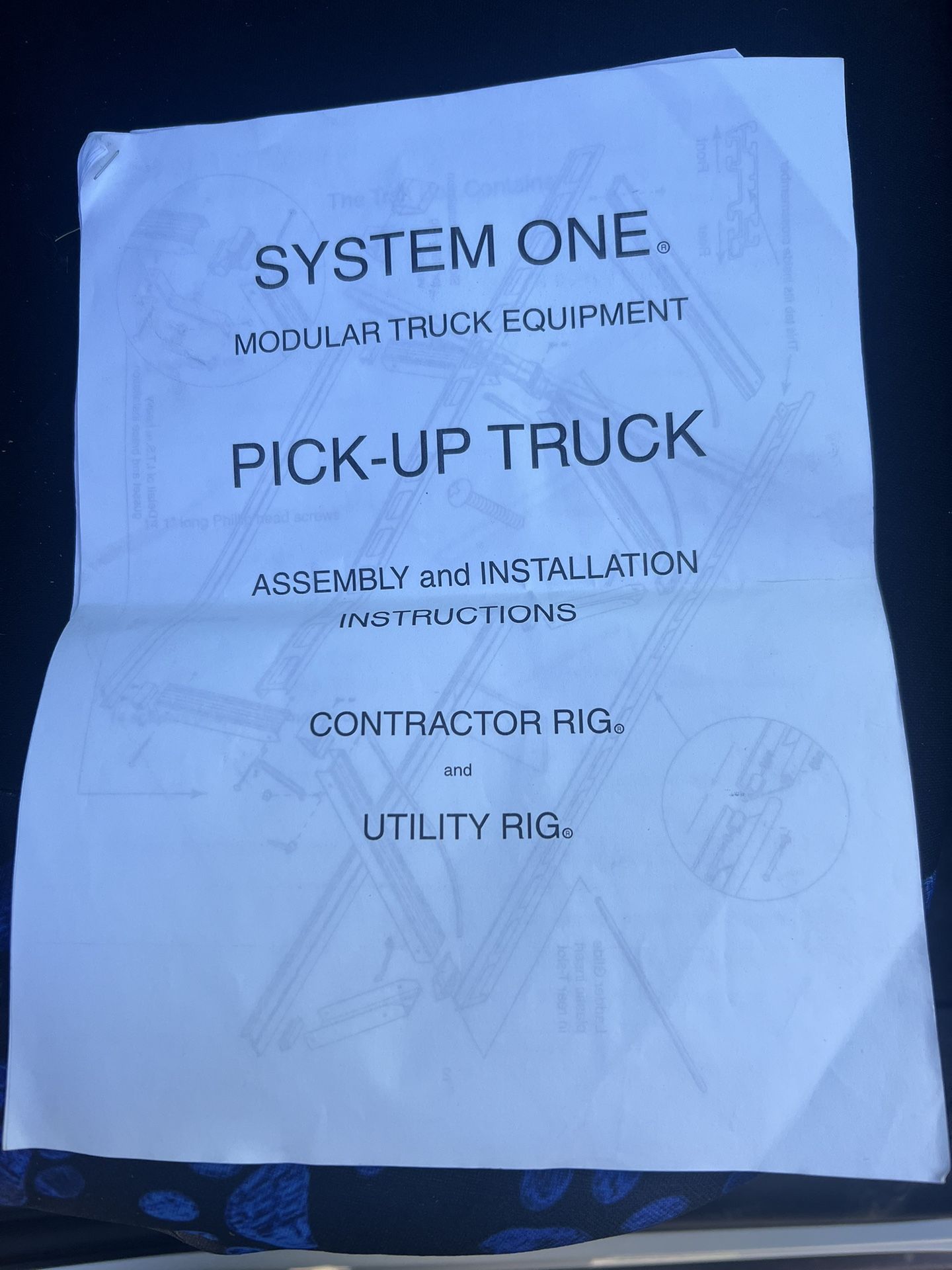System One Ladder Rack
