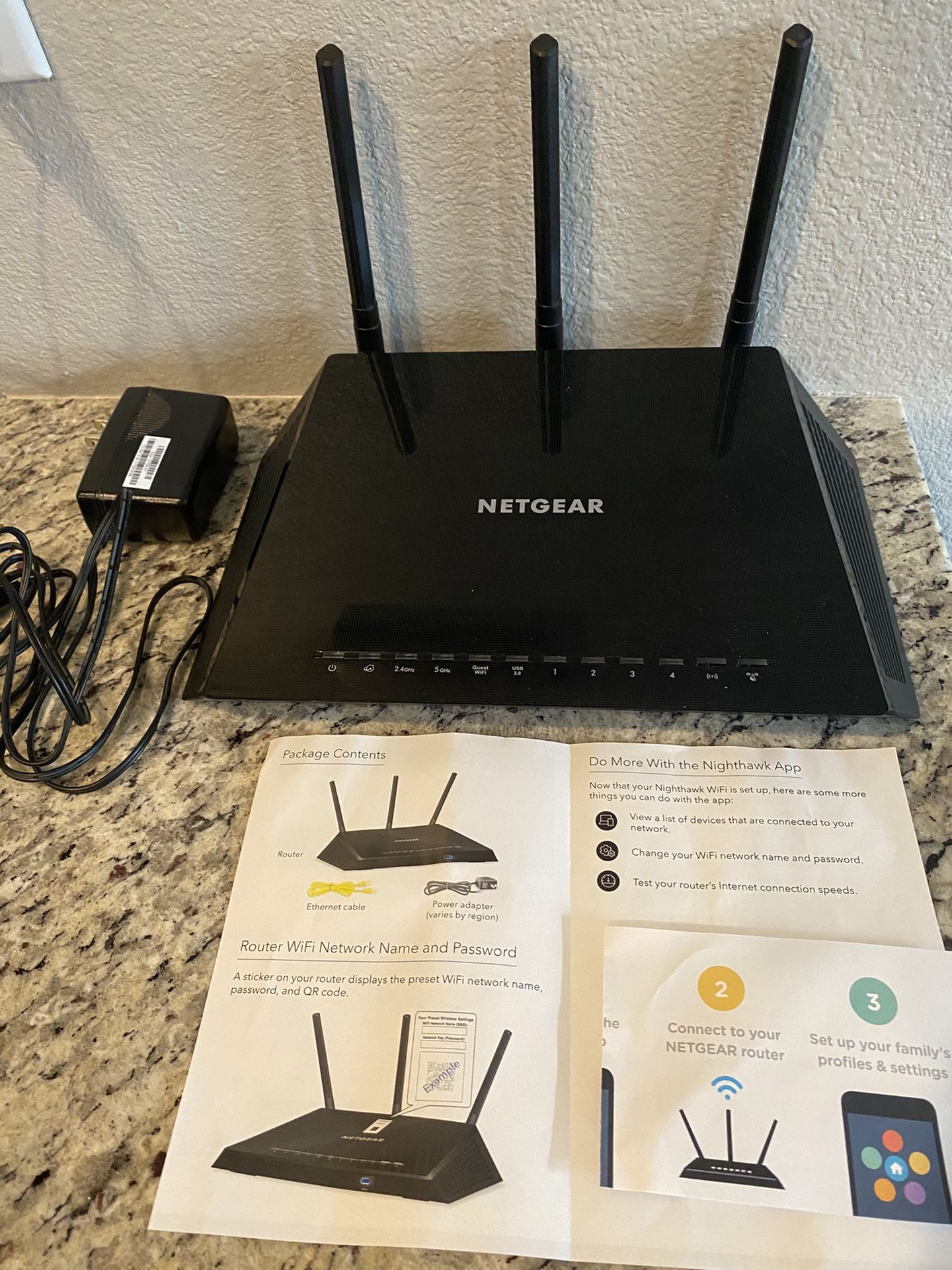 Netgear Nighthawk AC1750 Smart Wifi Router