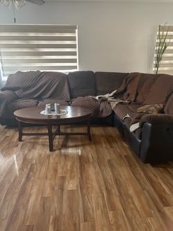 Brown Sectional Sofa