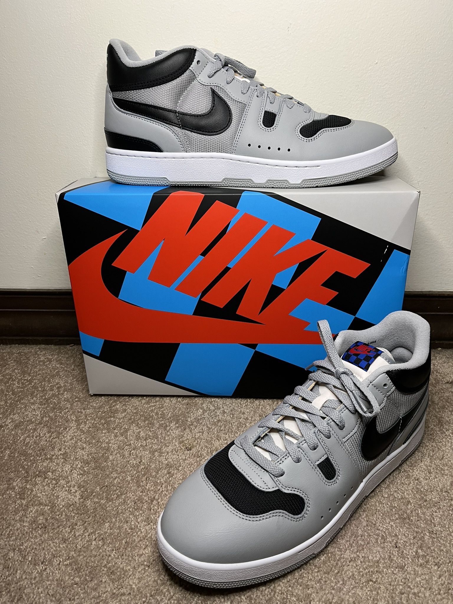 Nike Mac Attack OG LIGHT SMOKE GREY size 13 men’s.