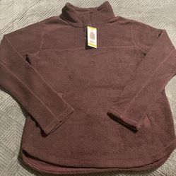 Thread & Supply Sherpa Fleece Pullover Small MSRP:$64 NWT