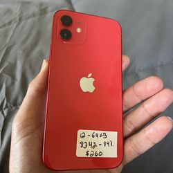 iPhone 12 64gb Factory Unlocked 