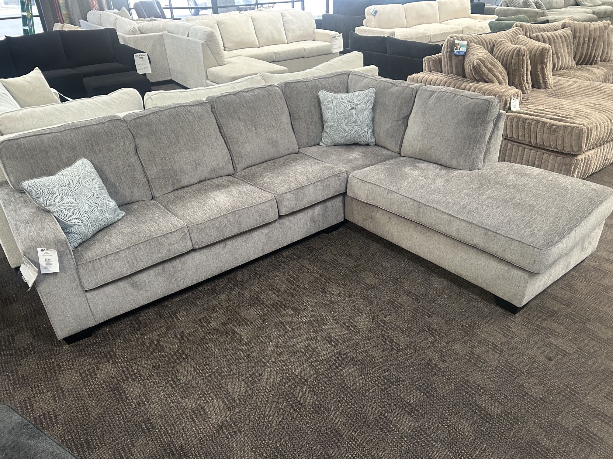New Grey Sofa Sectional