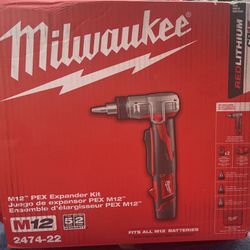 Milwaukee M12 Pex Expander Kit