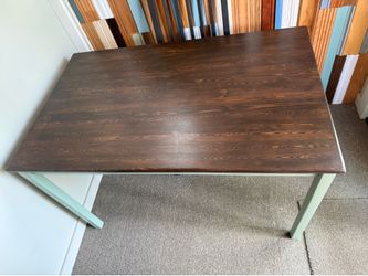 Solid wood table