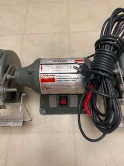 Near new heavy duty 6 inch grinder, $40