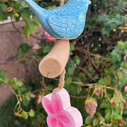 Ceramic Bird Garden Decor