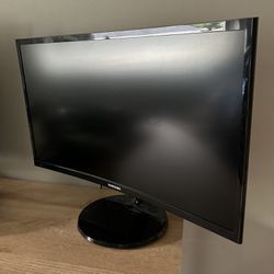 Curved 1080p, 60Hz Samsung Gaming Monitor. 