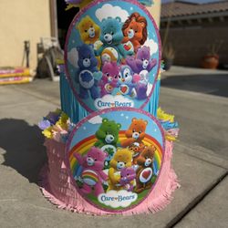 Care Bears Pinata With Balls 