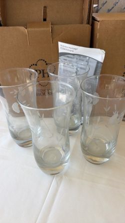 Princess house 4 vasos