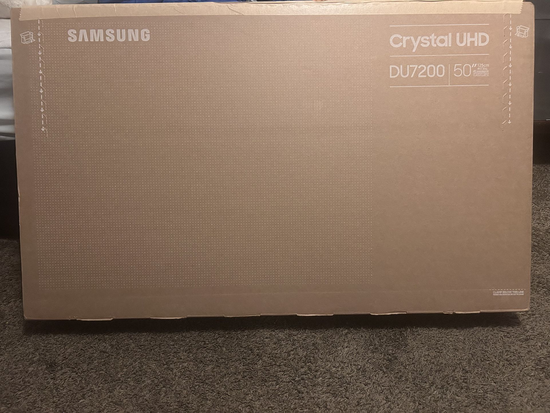 Brand new “50 inch” Crsystal Uhd 4k Tv OBO