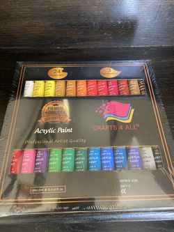 Acrylic paint set