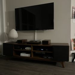 Media Console W/ Storage - $120