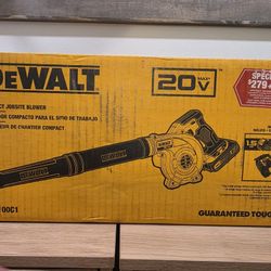 Dewalt 20V Max Compact Leaf Blower Brand New Sealed
