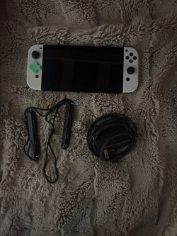 Nintendo Switch OLED White with Accessories