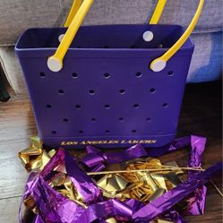 Large Lakers  Bogg Bag