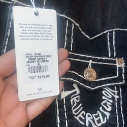 True religion denim jacket